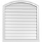 Ekena Millwork Arch Top Surface Mount PVC Gable Vent: Functional, w/ 2"W x 2"P Brickmould Sill Frame, 32"W x 36"H GVPAR32X3603SF - alternate 1